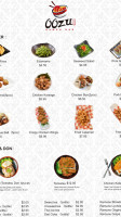 Oozu menu