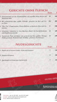 Szél Csárda menu