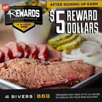 4 Rivers Smokehouse food