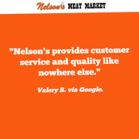 Nelson's Meat Market food