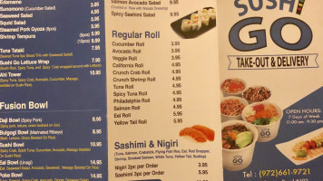 Sushi Go Dallas food