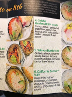 Sushi Burrito On 8th food