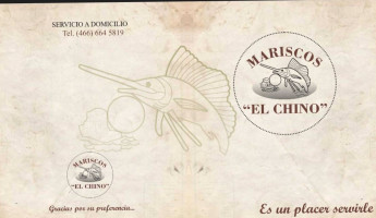 Mariscos El Chino menu
