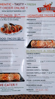 Tacos Y Mas Oak Lawn menu