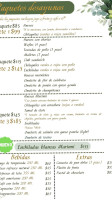 Ristorante Marinni menu