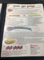 Yvonne's Cafe Catering menu
