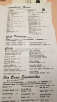 Lexington Candy Shop menu
