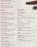 Bistro 245 menu