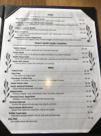 Tasso's Restaurant Bar menu
