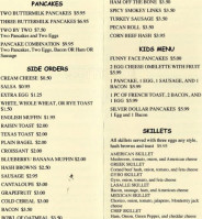 La Salle Cafe Luna Inc menu