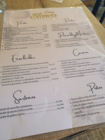 Dona Blanca Laguardia menu