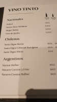 El Agave menu