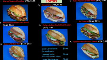 Tortas Las Torturgas food