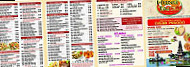 Hong Tai Takeaway menu