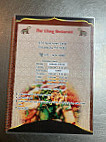 Thai Chang menu