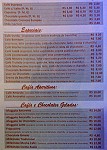 Sublime Café menu