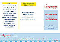 The Long Dock menu