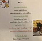 Gasthaus - Gästehaus Schusterbauer menu