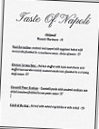 Taste Of Napoli Restaurant And Bar menu