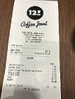 12oz Coffee Joint menu