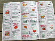 Taj Mahal menu