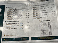 Tealogy menu