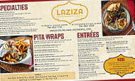 Laziza Mediterranean Grill Evans menu