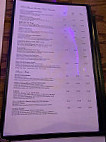 Emily's Bar Restaurant menu