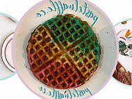 Pastel Waffle food