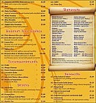 Royal India menu