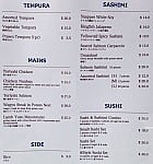 @ Restaurant menu