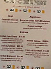 Kennelly's Grille House menu