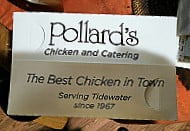 Pollard's Chicken At Ballentine menu