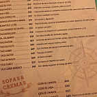 Puerto Barraco menu