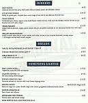 Chinos Bar and Restaurant menu