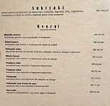 Nagayama menu