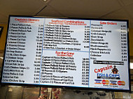 Captain Fish Chips menu