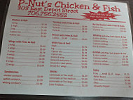 P-nut's Chicken Fish menu