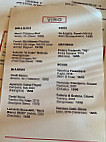 Trapizzino menu