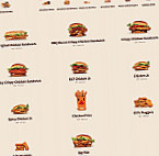 Burger King menu