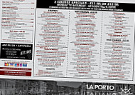 La Porto Italiano menu