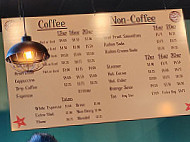 Beach Day Coffee menu