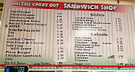 Dalzell Carry Out menu