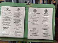 Central Machine Works Brewery menu