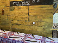 Priya’s Cooking School menu