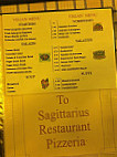 Sagittarius menu