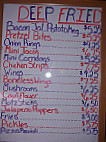 Baldwin Bowling Center menu
