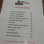 Gabe's Grille menu