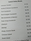 Soul Food Connection menu