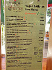 Cafe Europa menu